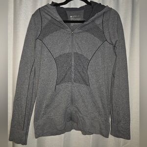 Zella Gray Hooded Top